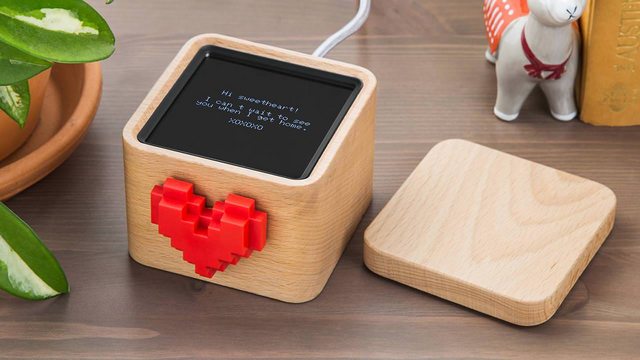 The LoveBox Spinning Heart Messenger Box