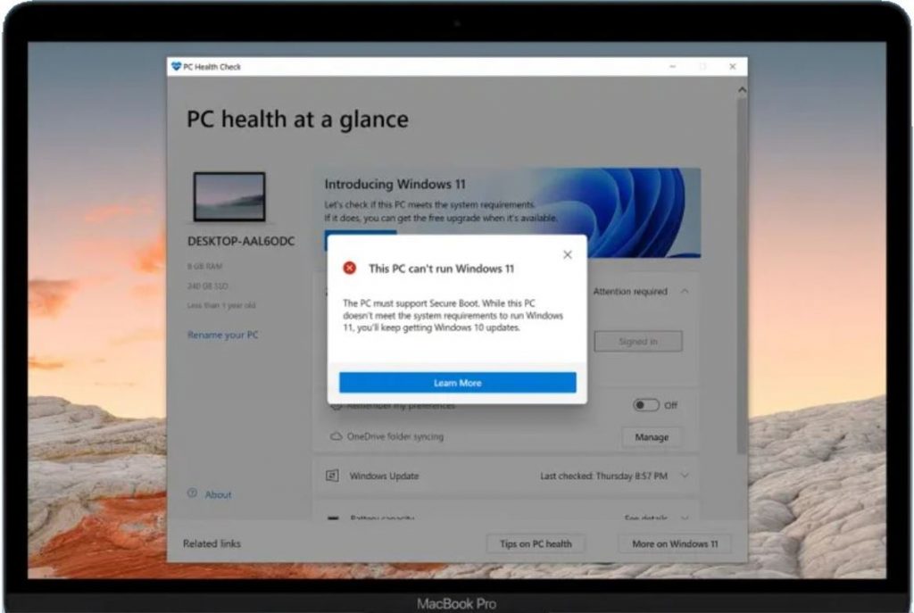 Windows 11 Mac
