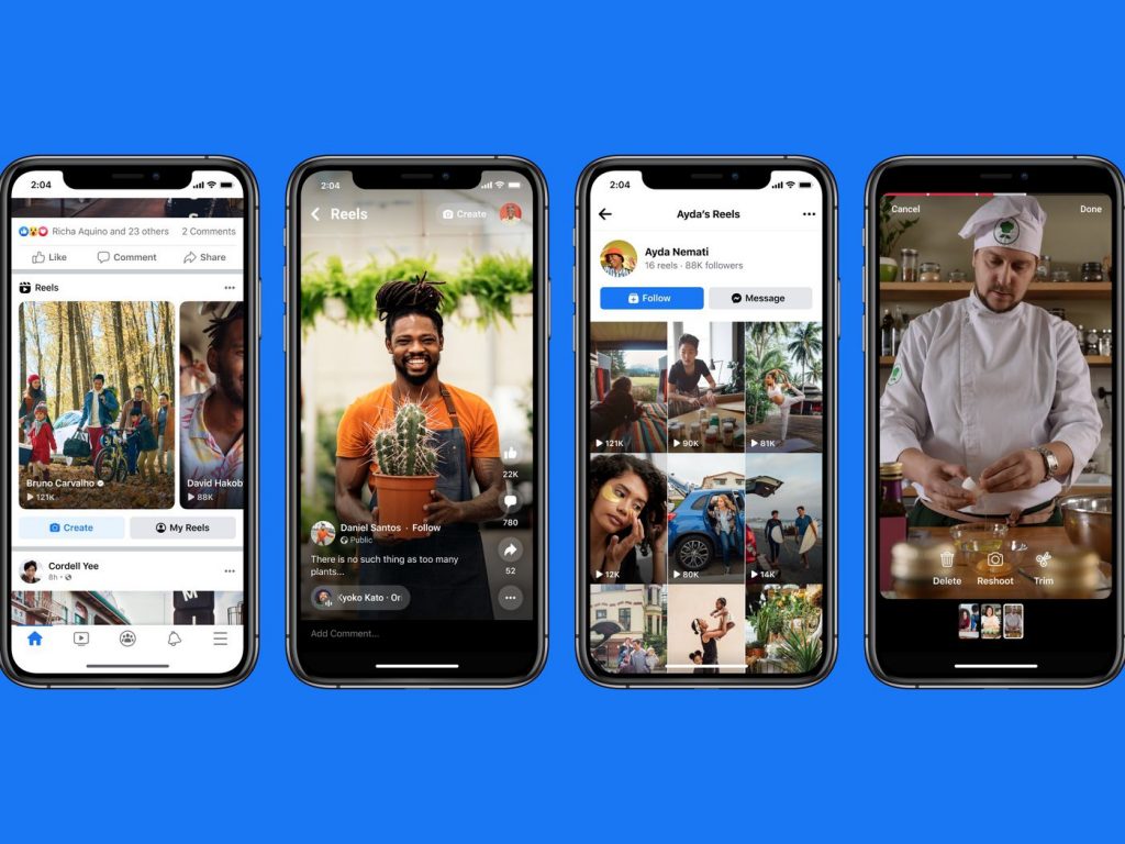 Facebook Brings Reels to its Main App