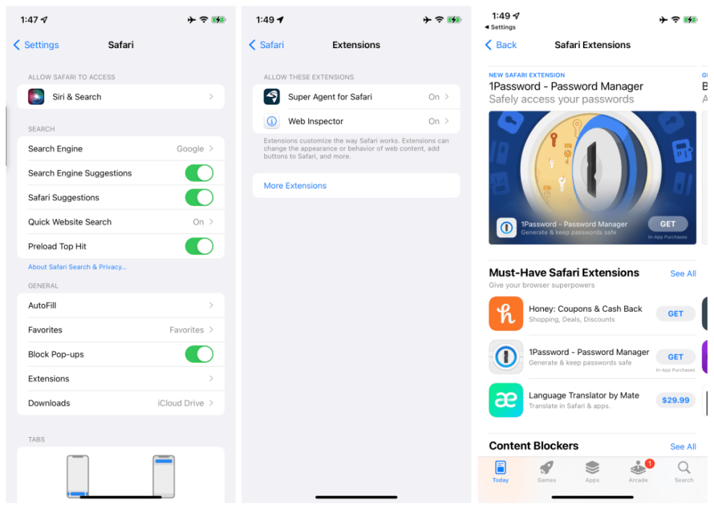 How to add Safari extensions on your iPhone and iPad