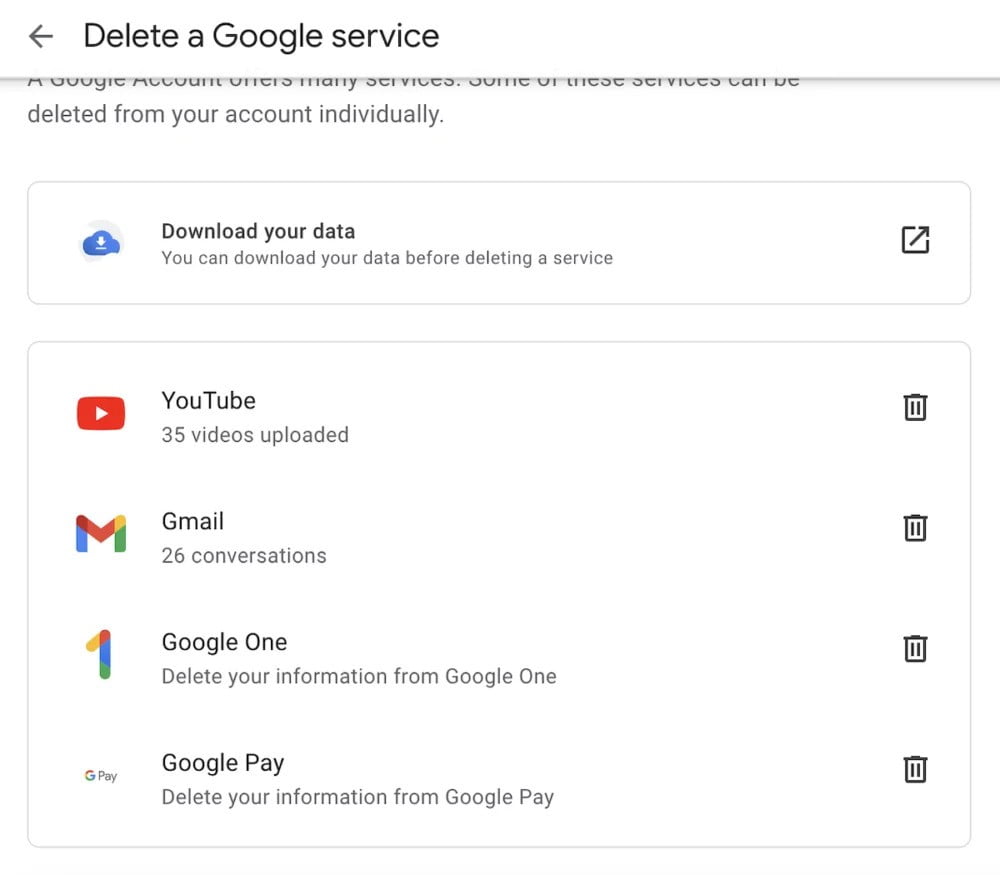 How to delete your Google Account 